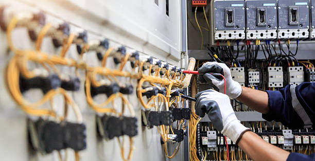 Professional Electrician technician working in Circle D-KC Estates, TX